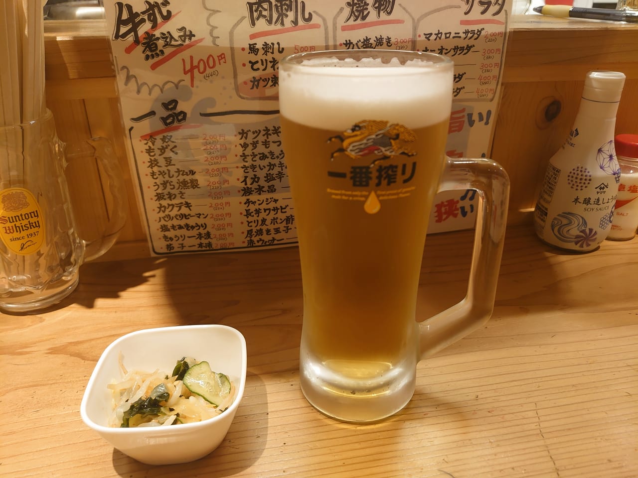 タチノミ最高潮_ビール