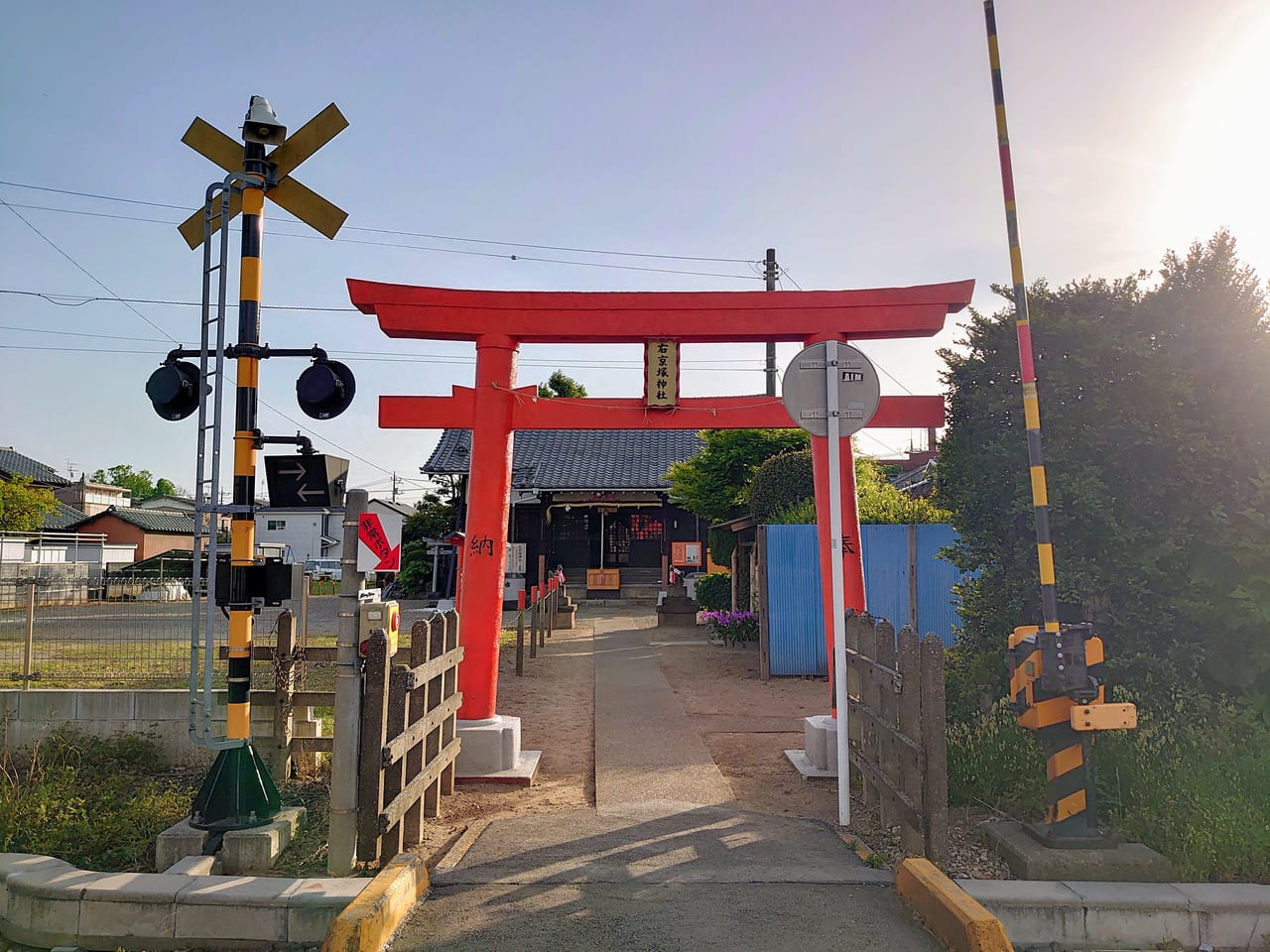 右京塚神社_二之鳥居