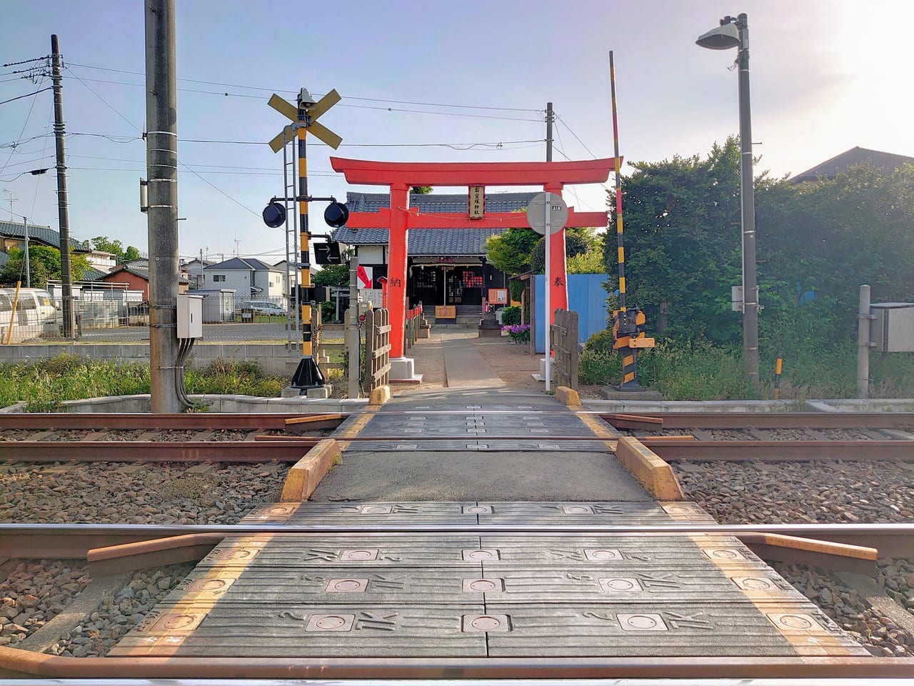 右京塚神社_線路