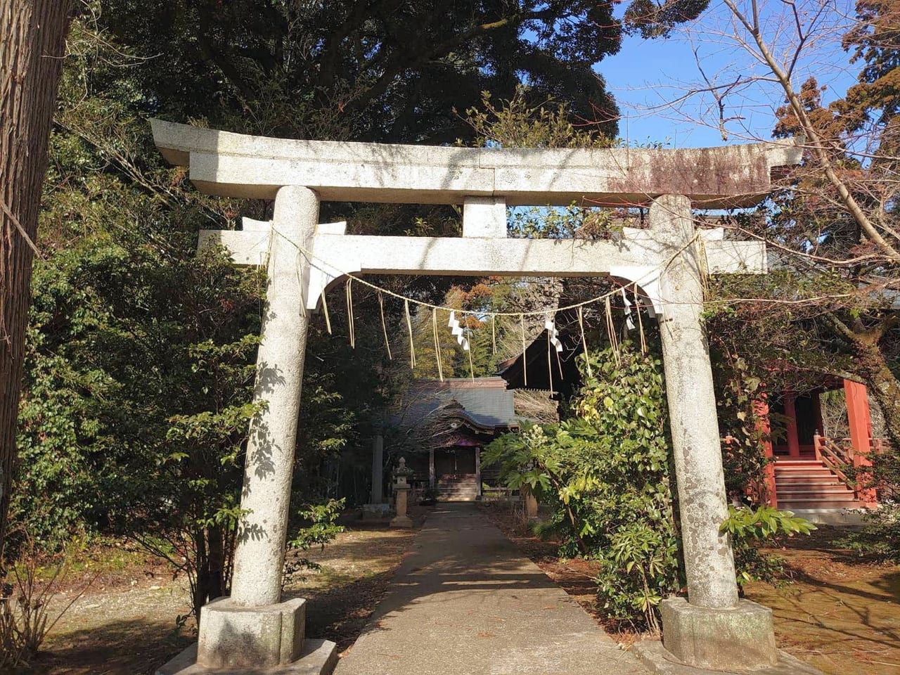 松虫寺_鳥居