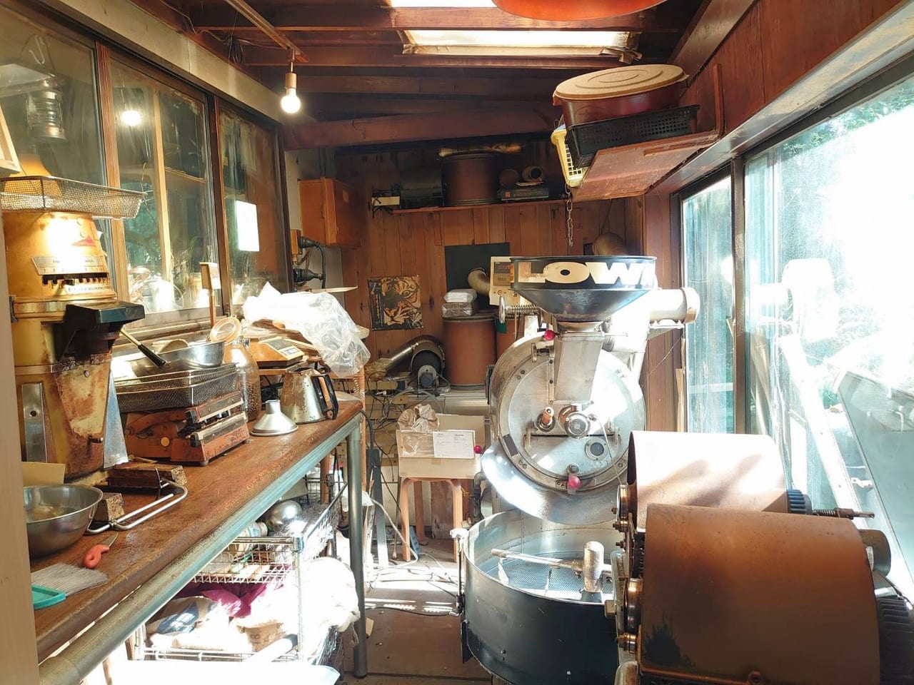 マツムシコーヒー_焙煎室