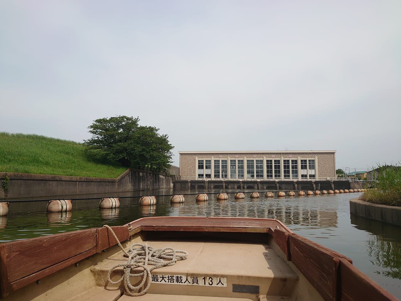 印西川めぐり_昔の排水機場