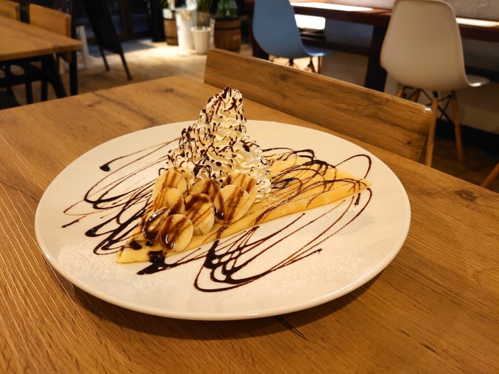 カラムリア カフェ＆バー閉店_クレープ