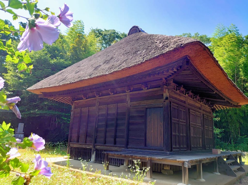 泉福寺薬師堂_近くから