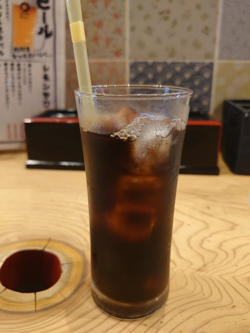 篭の鳥_アイスコーヒー