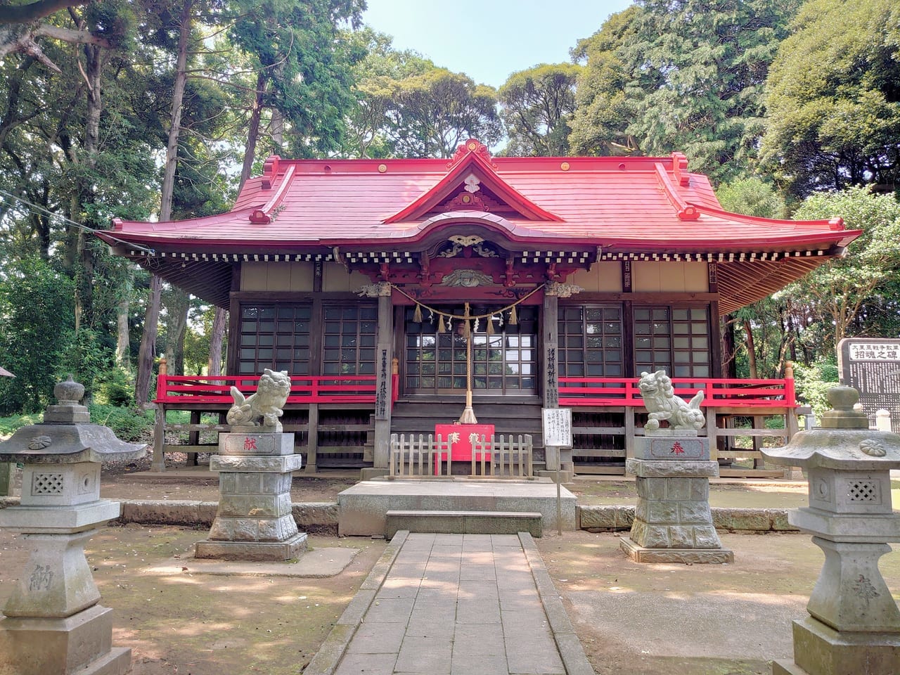 小林鳥見神社_拝殿