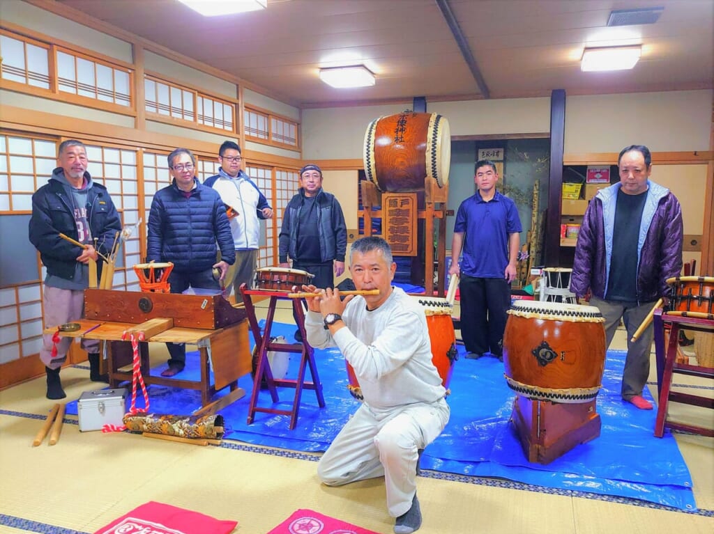 師戸囃子保存会_皆さん