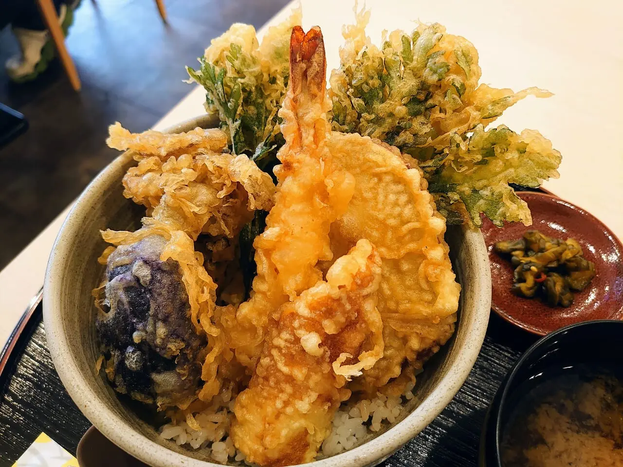 白花咲々_日替わり天丼２