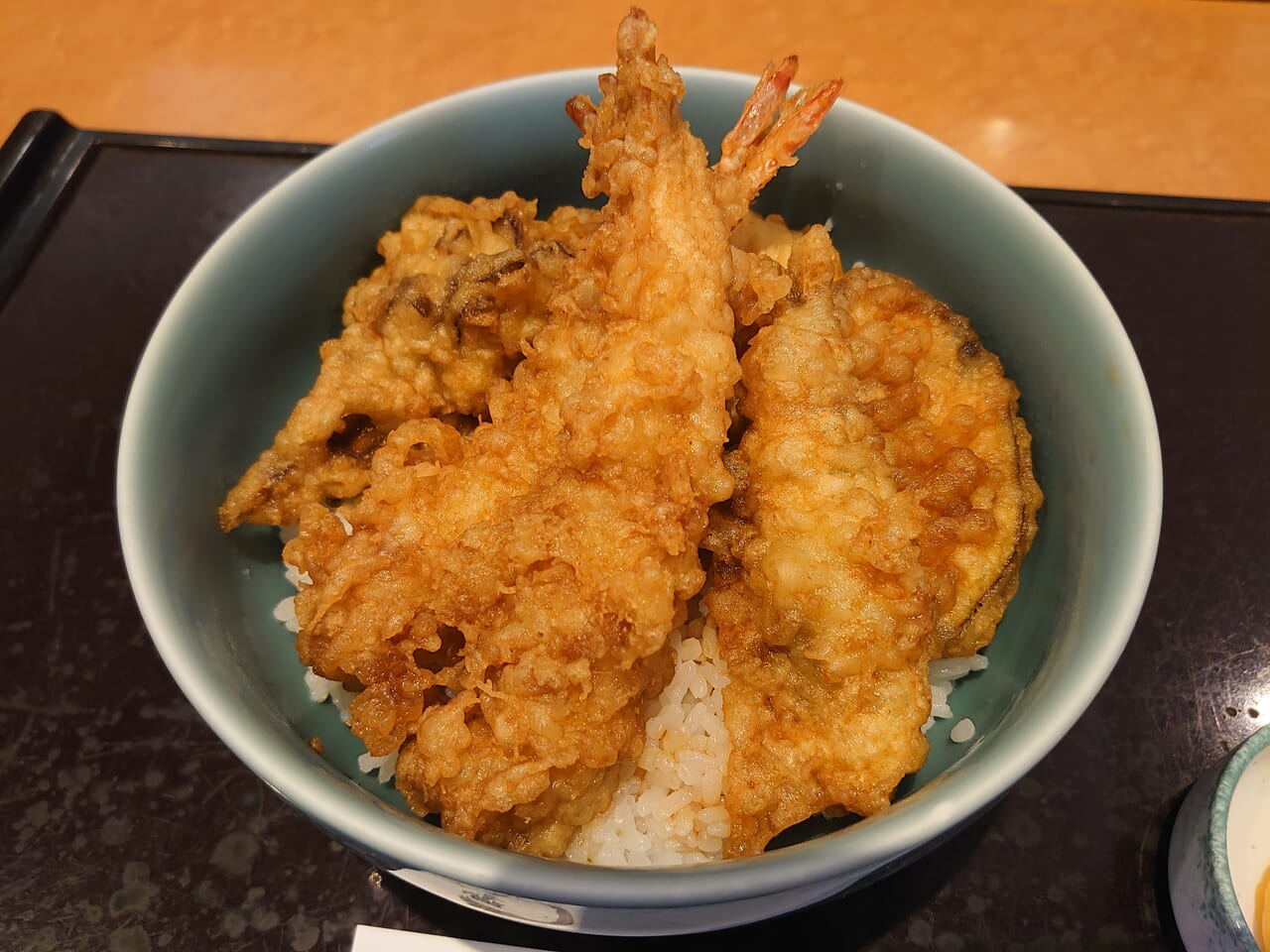 饗庭_海老天丼２