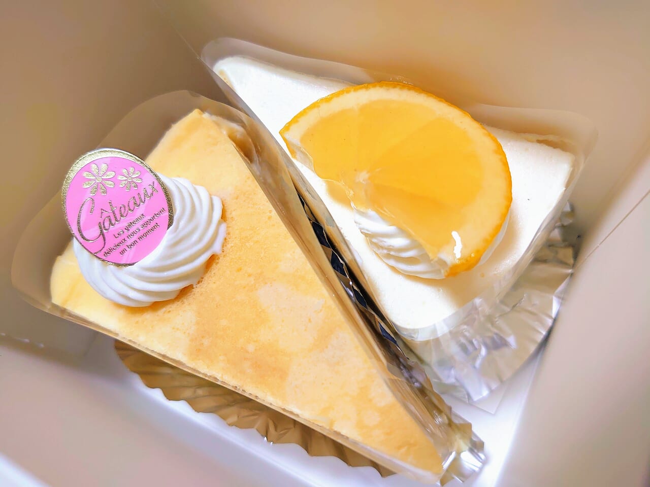 ハートランド_ミルクレープとレアチーズケーキ