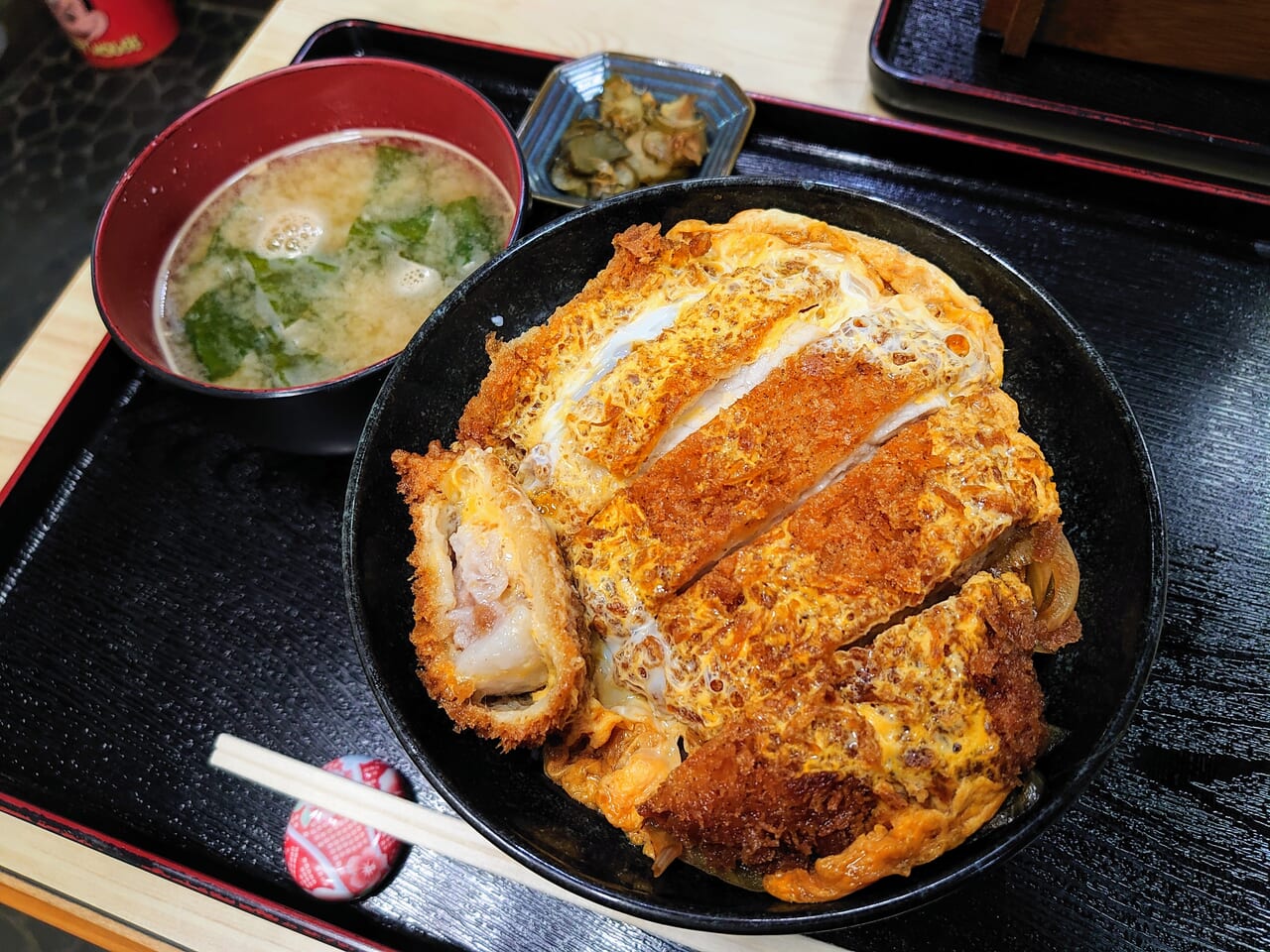 萬盛庵_カツ丼