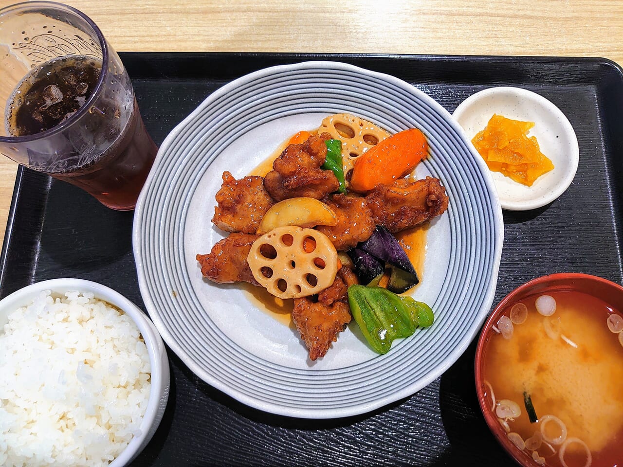 大地食堂_甘酢炒め１