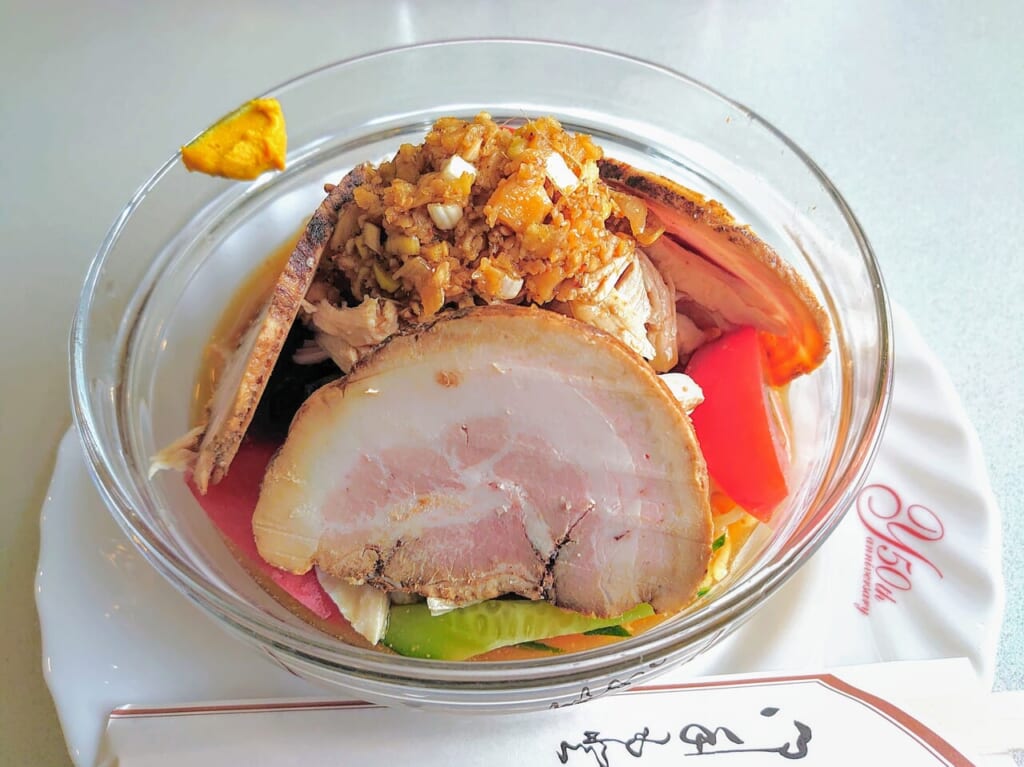 レストランNARITA_冷やし中華ゴマチャーシュー１