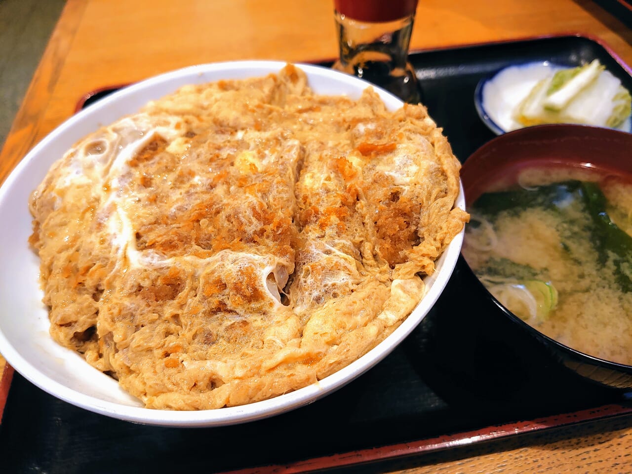 巴屋_カツ丼