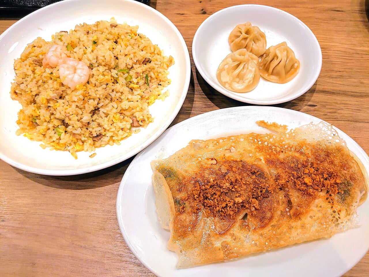 鎌ケ谷餃子軒_餃子とチャーハン１