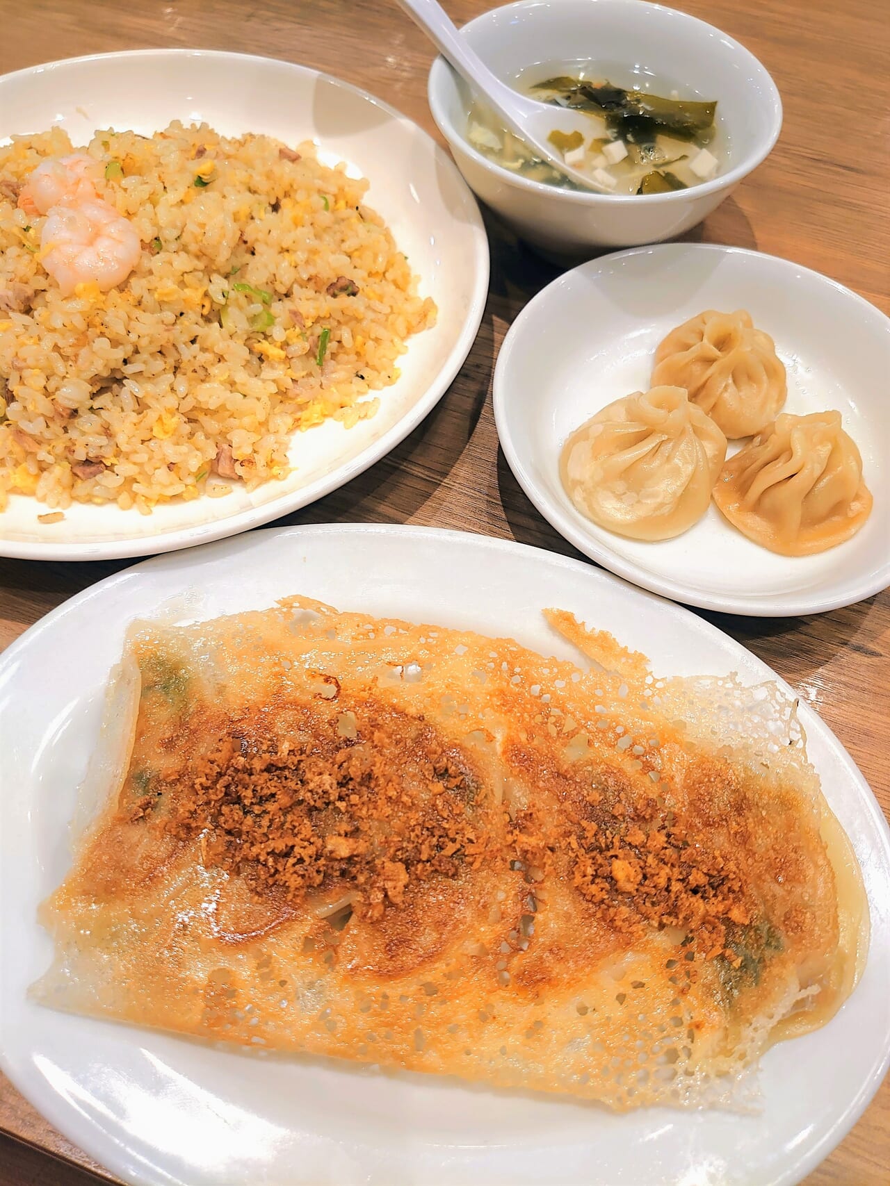 鎌ケ谷餃子軒_餃子とチャーハン２