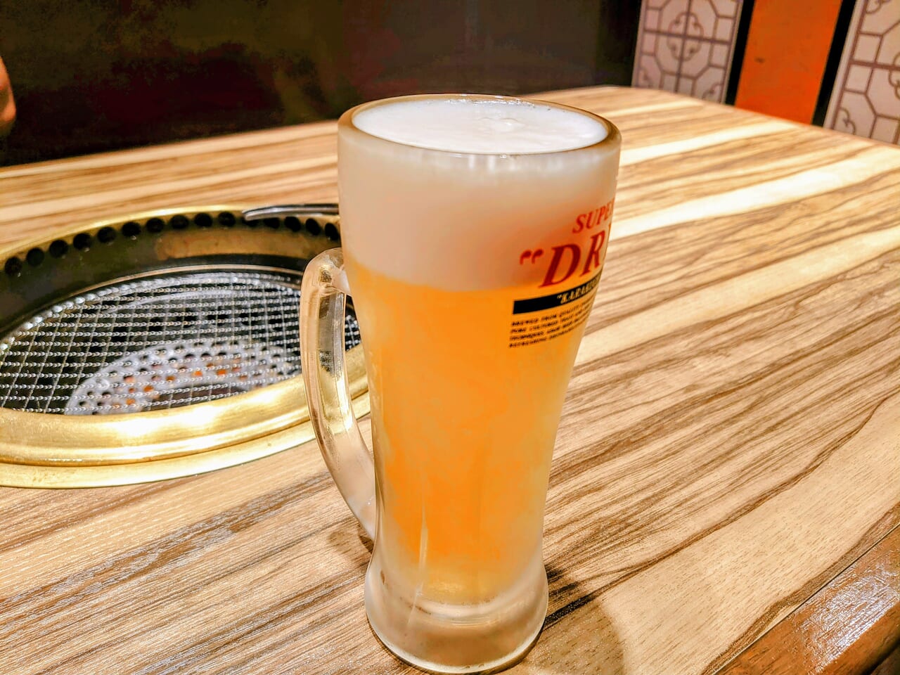 カルビ大将_ビール