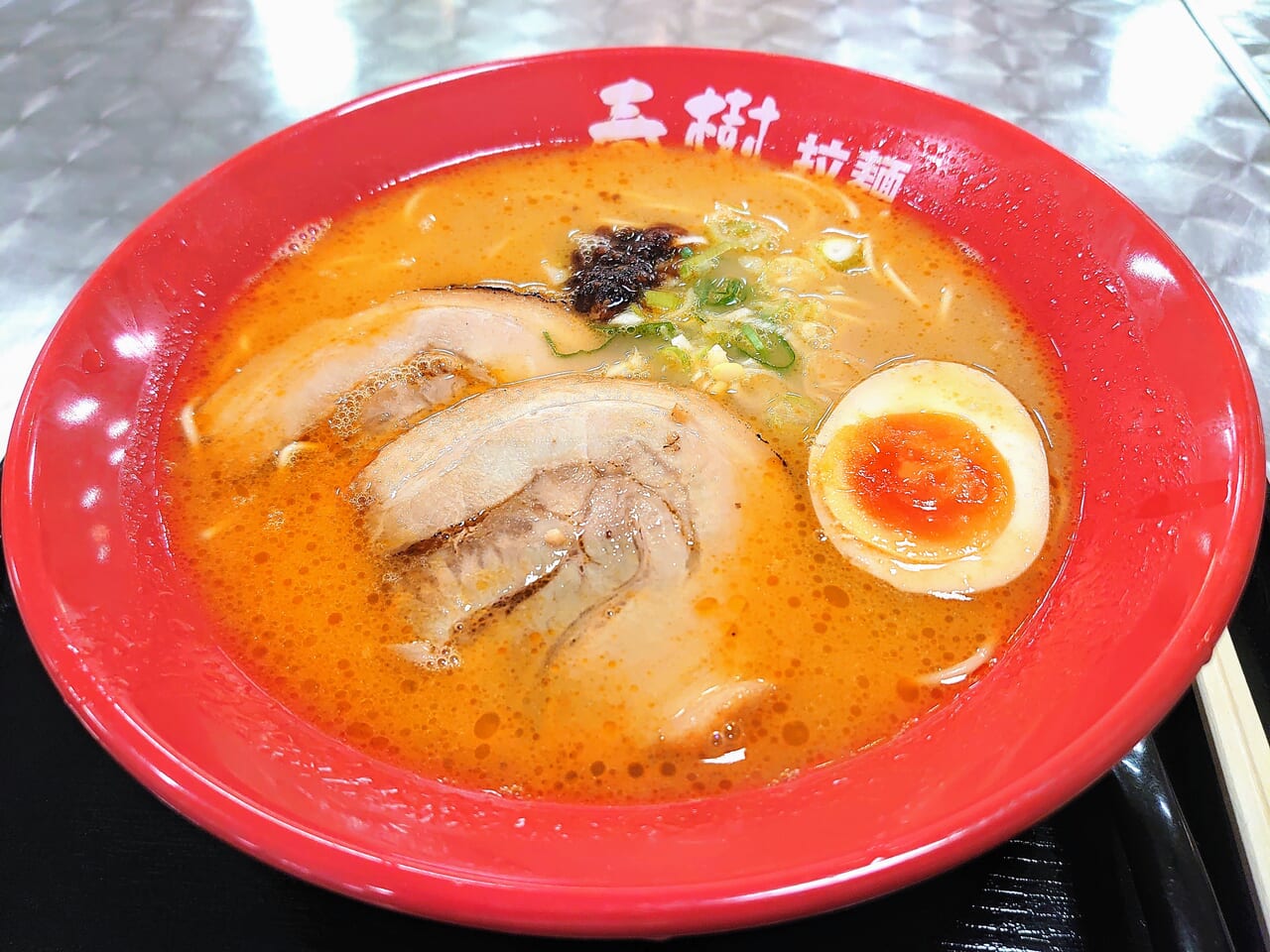 ラーメン春樹_えび豚骨ラーメン２