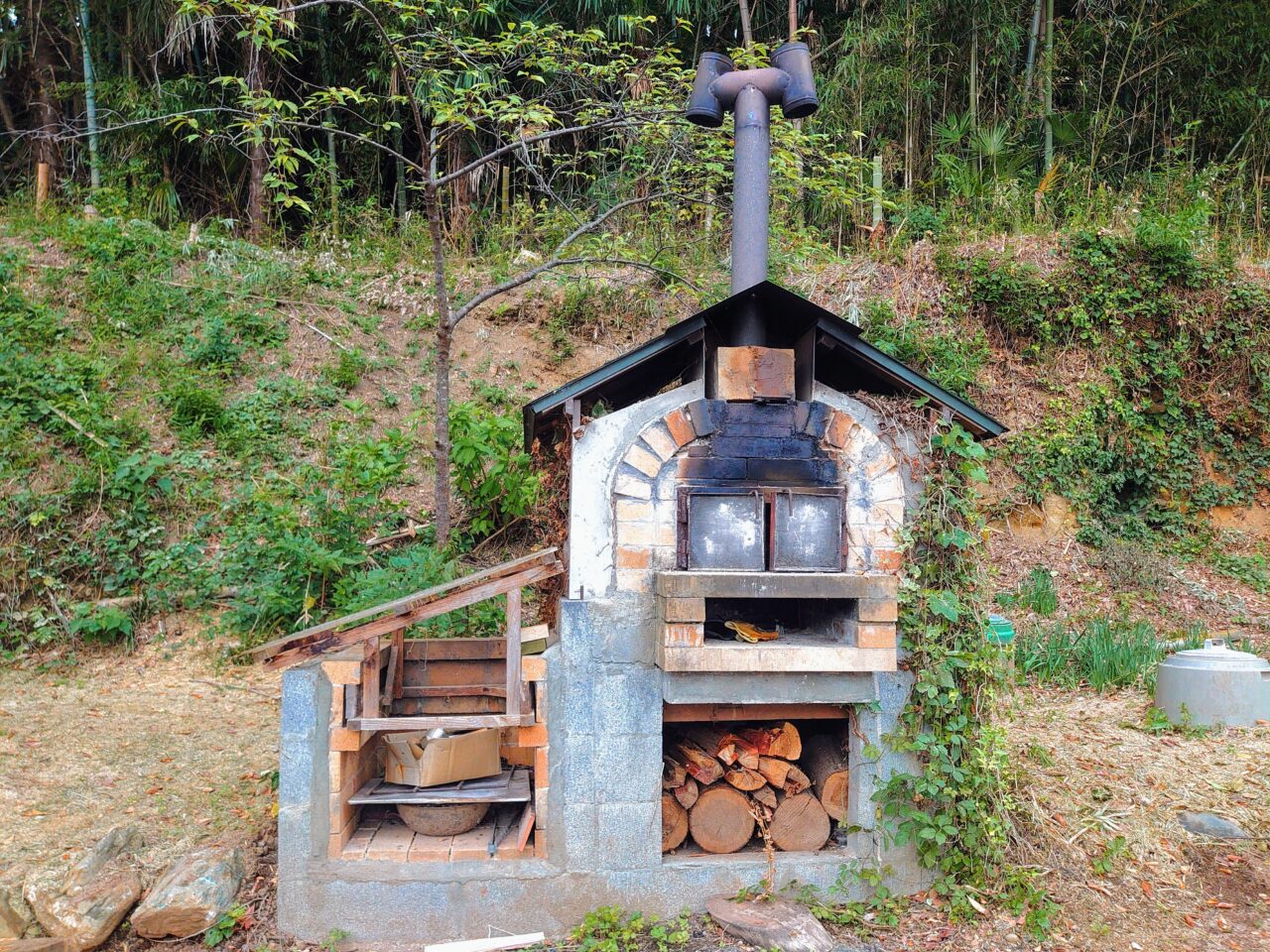 田舎ごっこファーム_ピザ窯