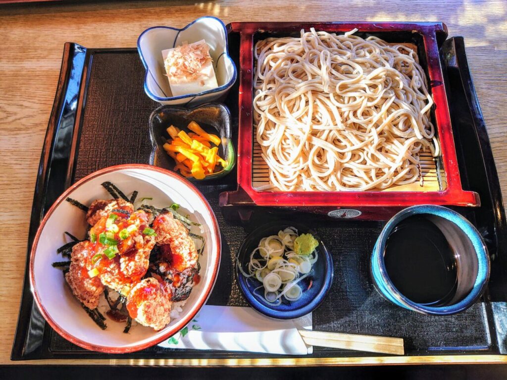 孫新_からあげおろし丼セット１