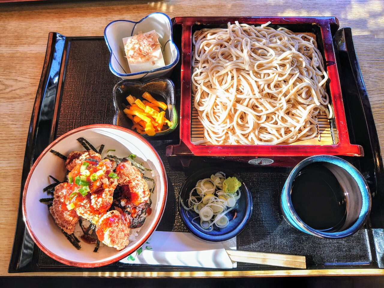 孫新_からあげおろし丼セット１