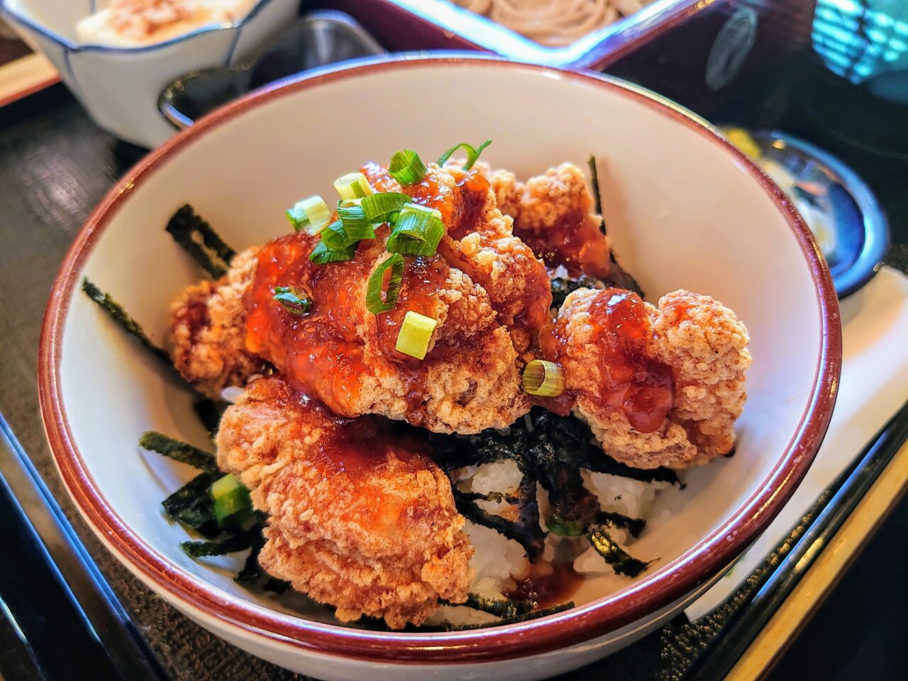 孫新_からあげおろし丼セット２