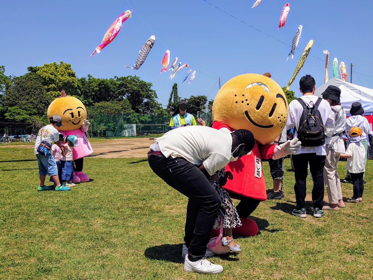 白井こいのぼりまつり2025_なし坊