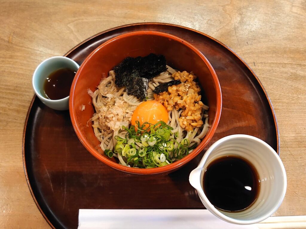 あや竹_納豆そば１