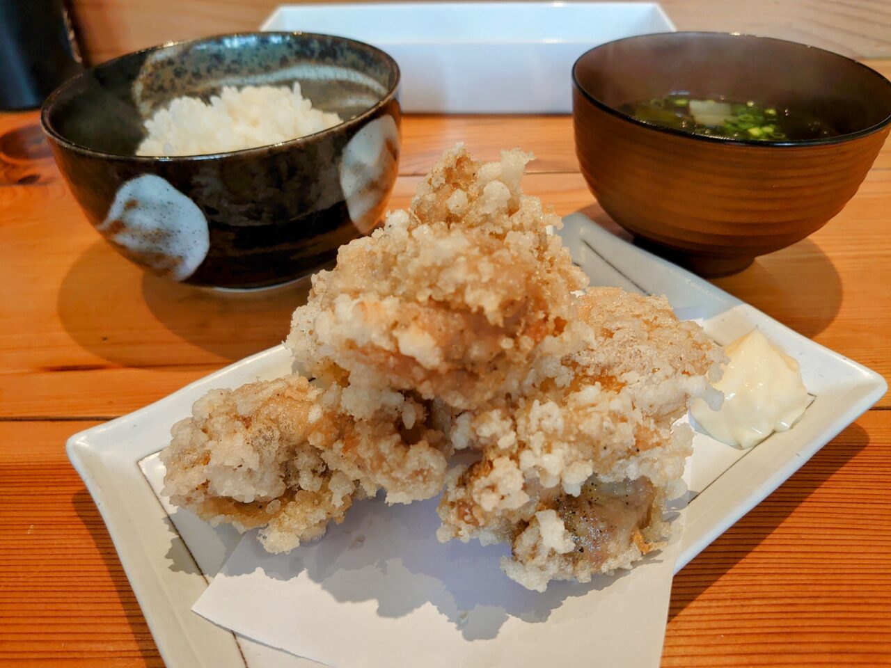 紡_塩からあげ定食２