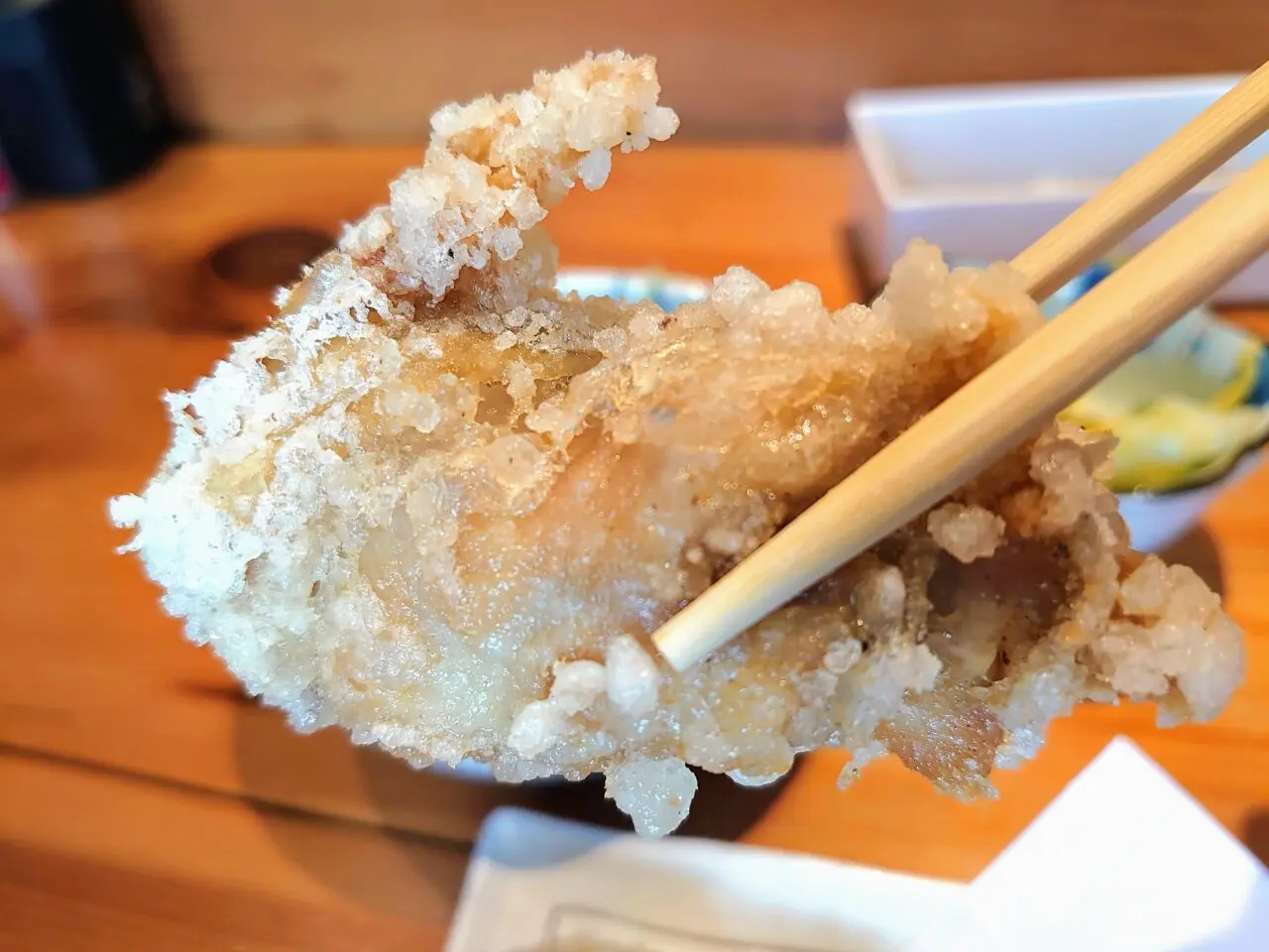 紡_塩からあげ定食３