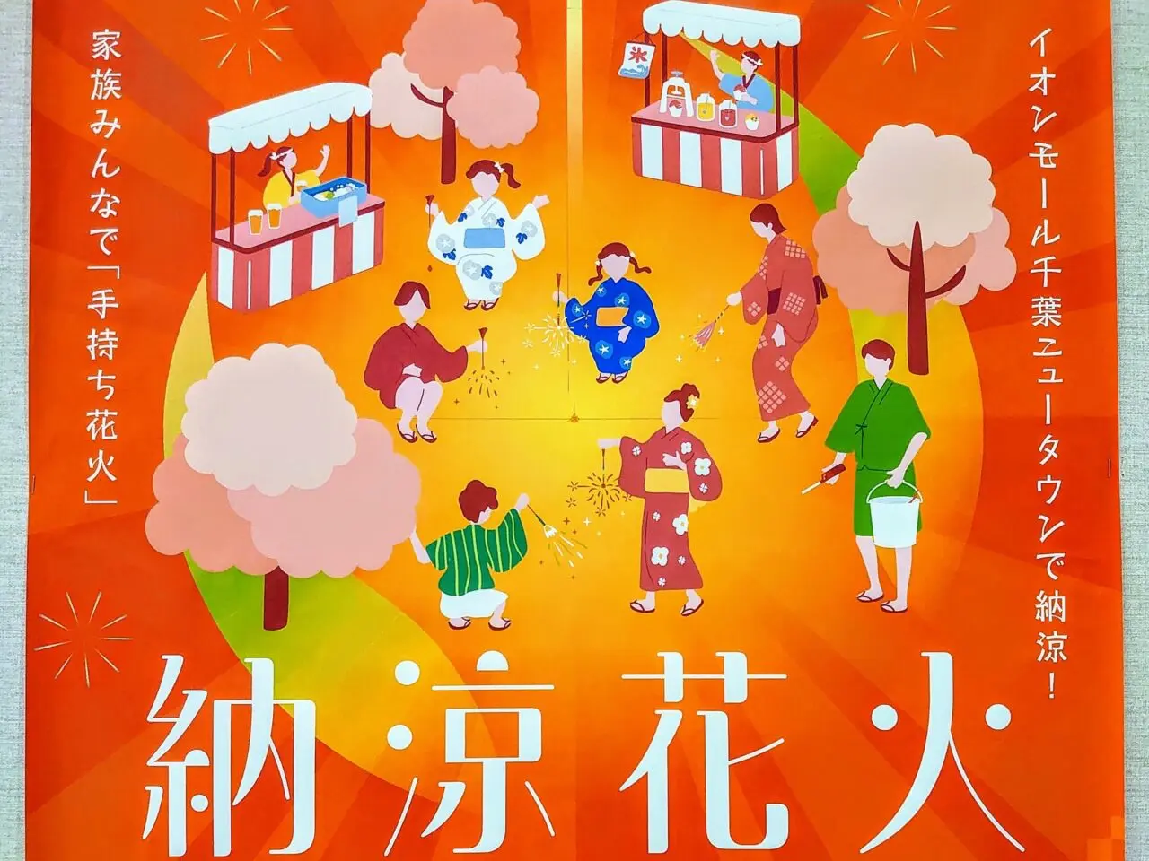 イオン納涼花火2025_ポスター２
