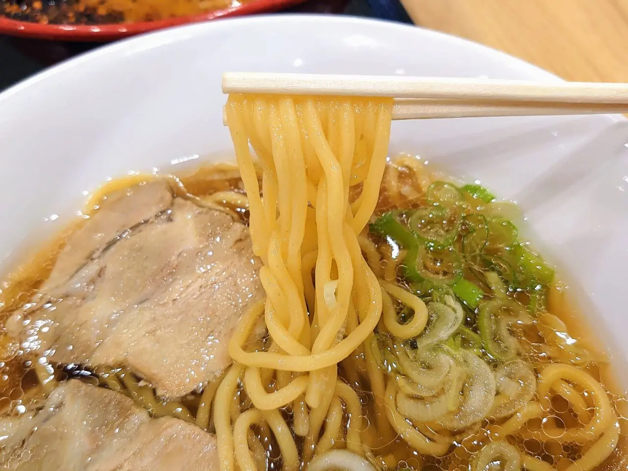 成田山らーめんストリート実食_喜多方らーめん麺リフト