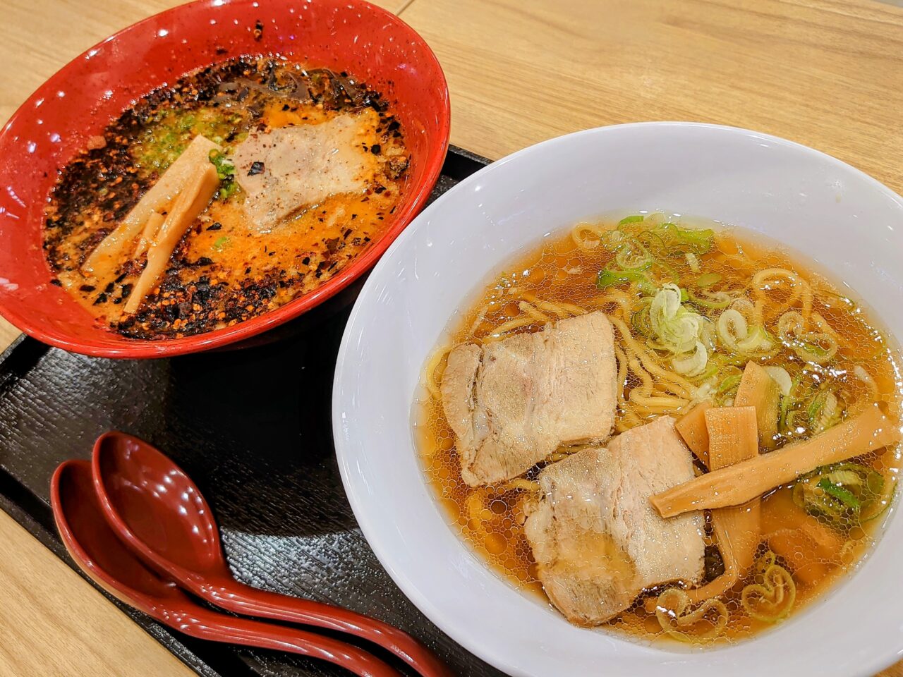 成田山らーめんストリート実食_南極と喜多方らーめん３