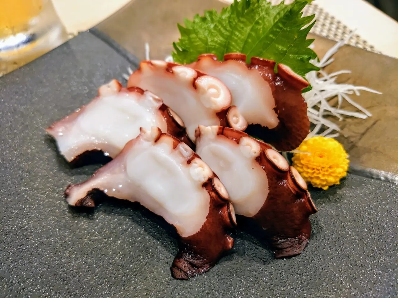 白花咲々2025_たこ刺身