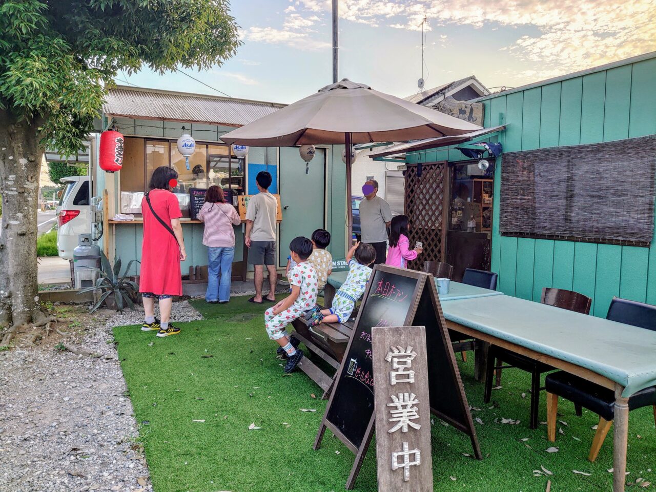 ぜん営業再開_外観２
