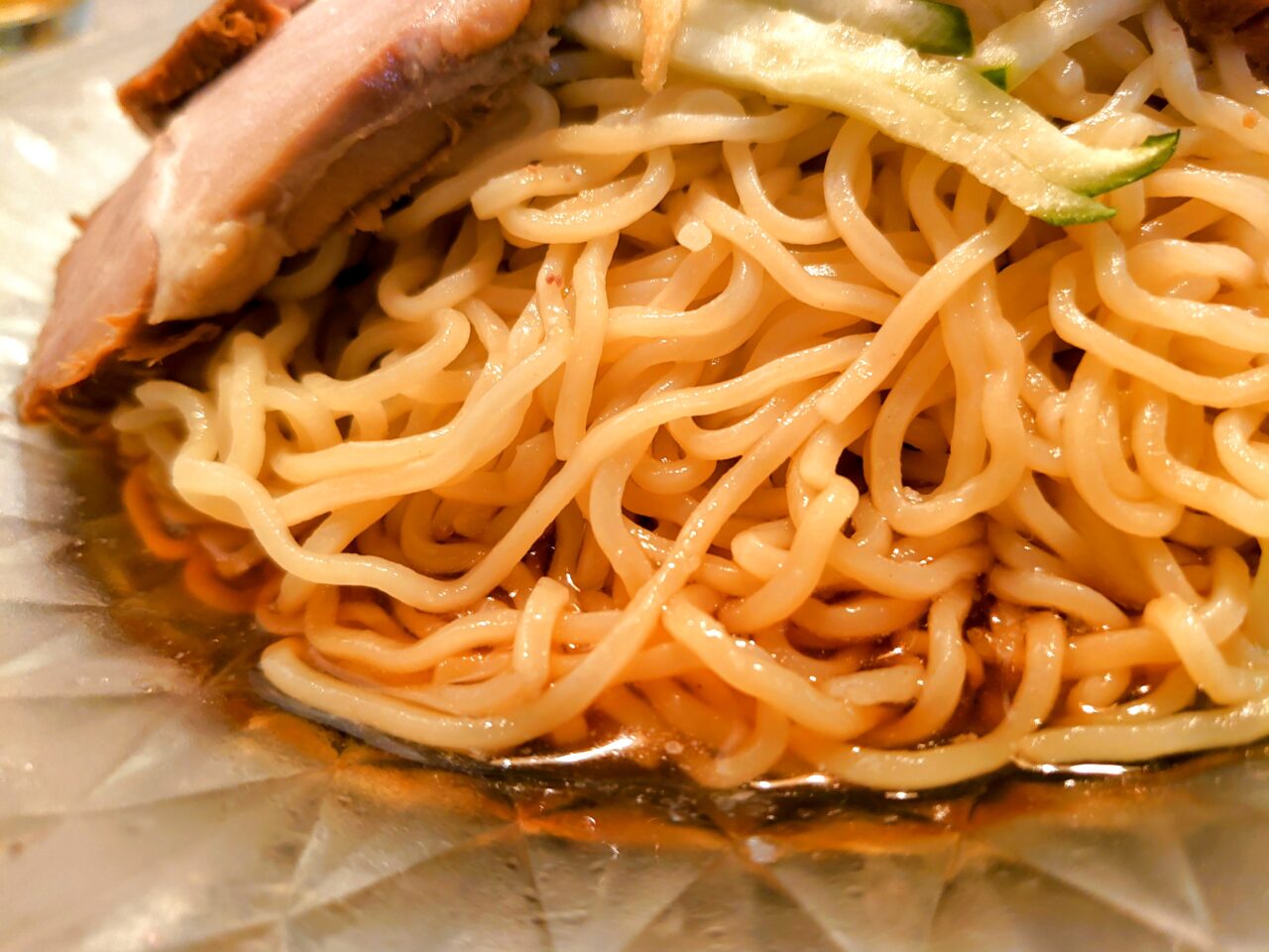 赤尾飯店冷し中華2025_チャーシュー冷し中華５