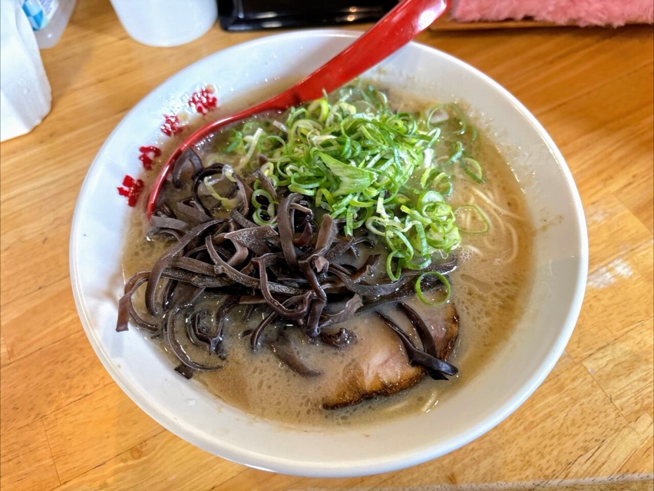 麺や木蓮再開_豚そば