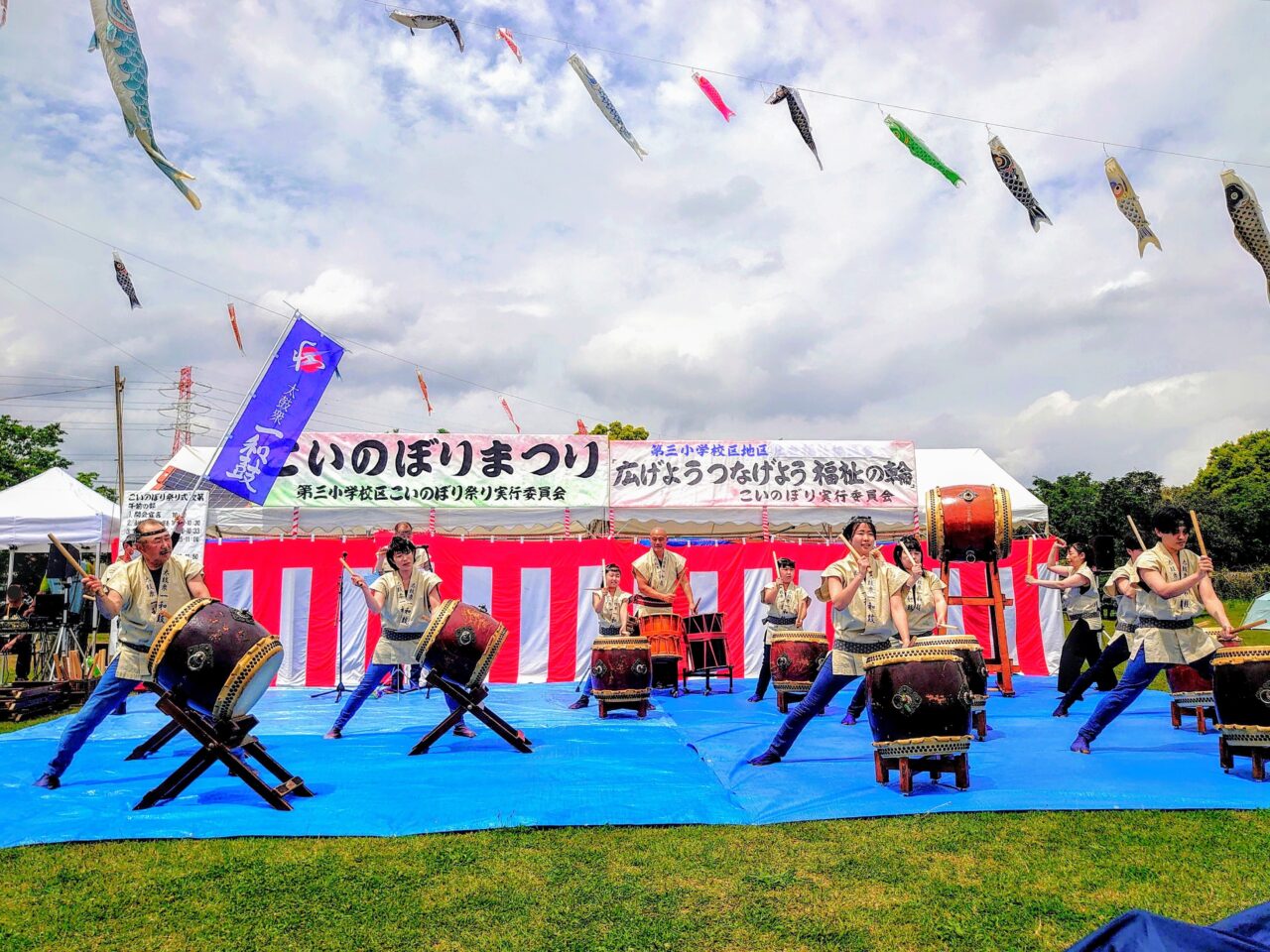 一和鼓2025_こいのぼりまつり3