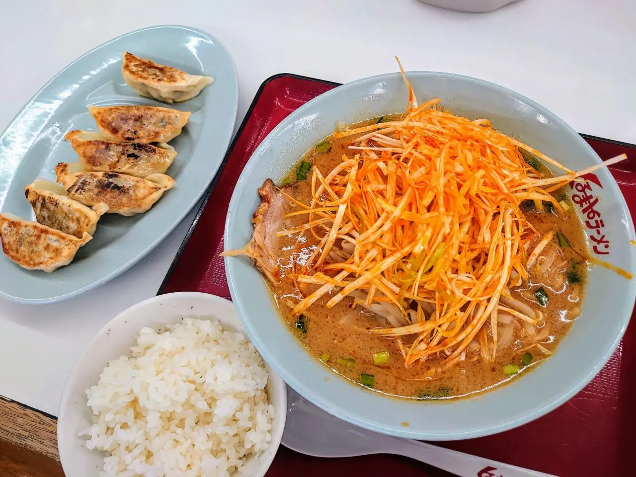 くるまやラーメン_ネギ味噌ラーメン５