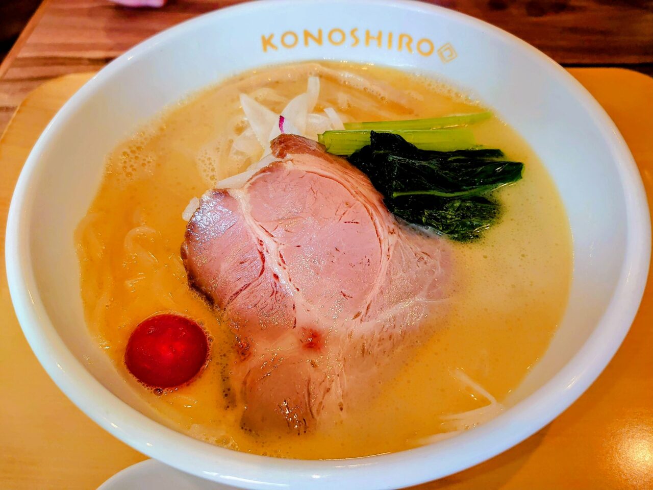 このしろ印西_純鶏白湯らぁめん
