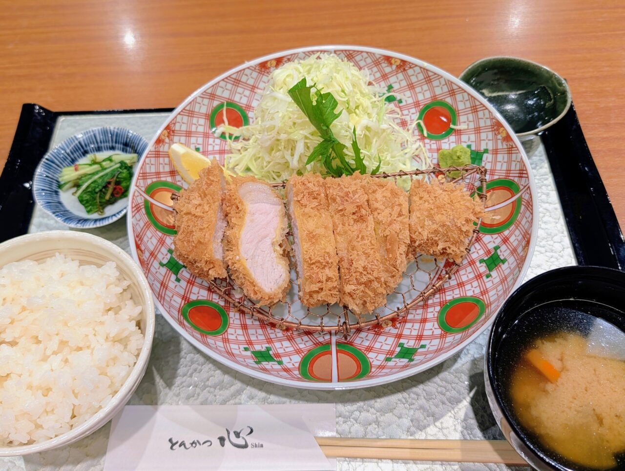 匠とんかつ心_三元豚ロース１