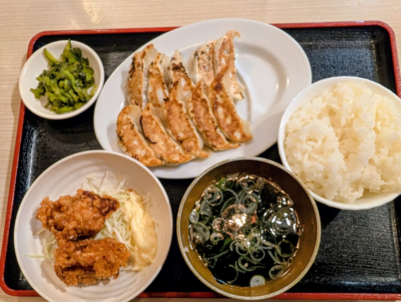 印西家_餃子定食１