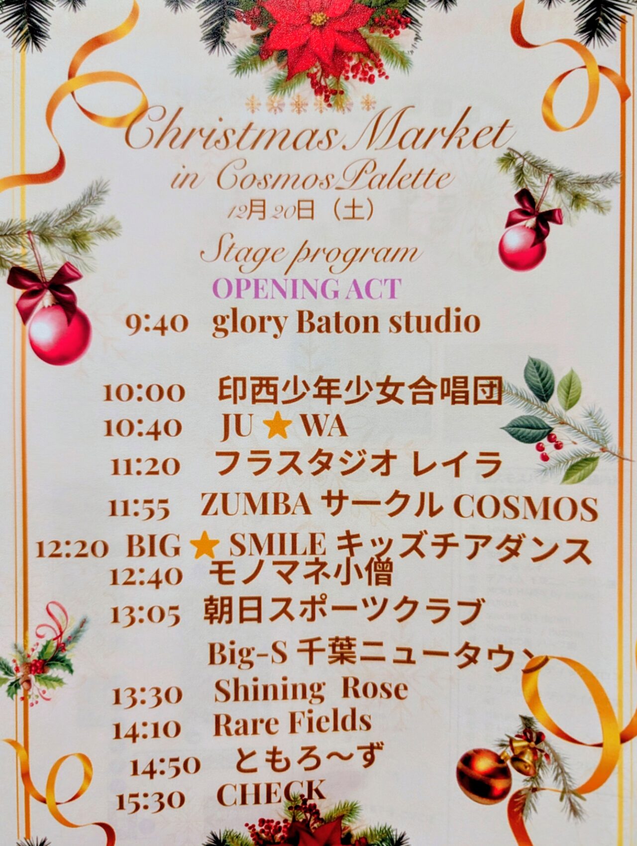 コスモスパレットクリスマス2025_ポスター2