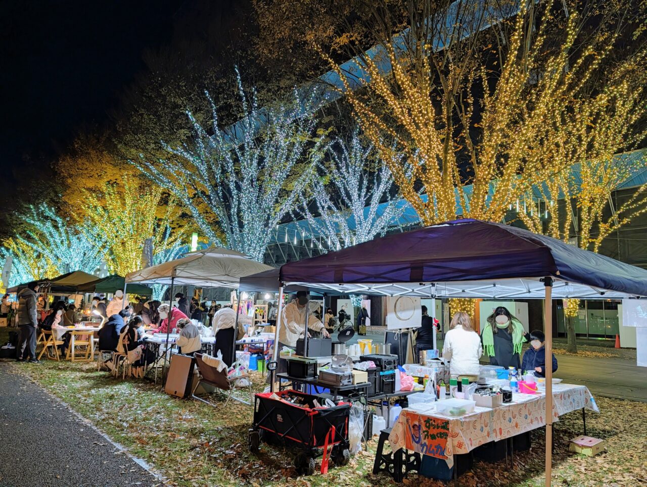 イルミライINZAI2025BMX_マルシェ３