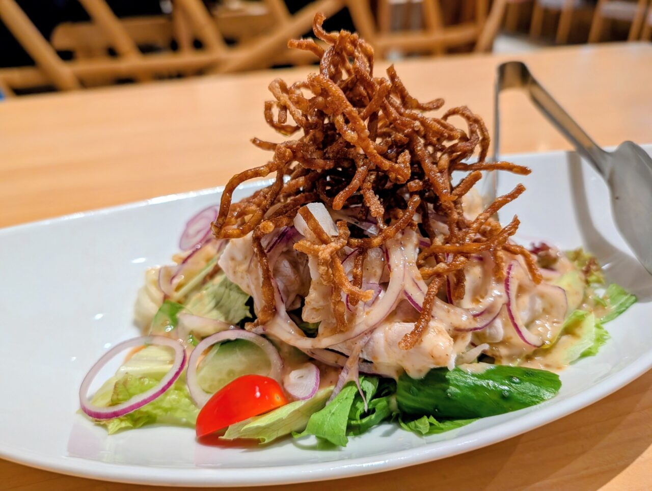 篭の鳥ディナー2025_サラダ