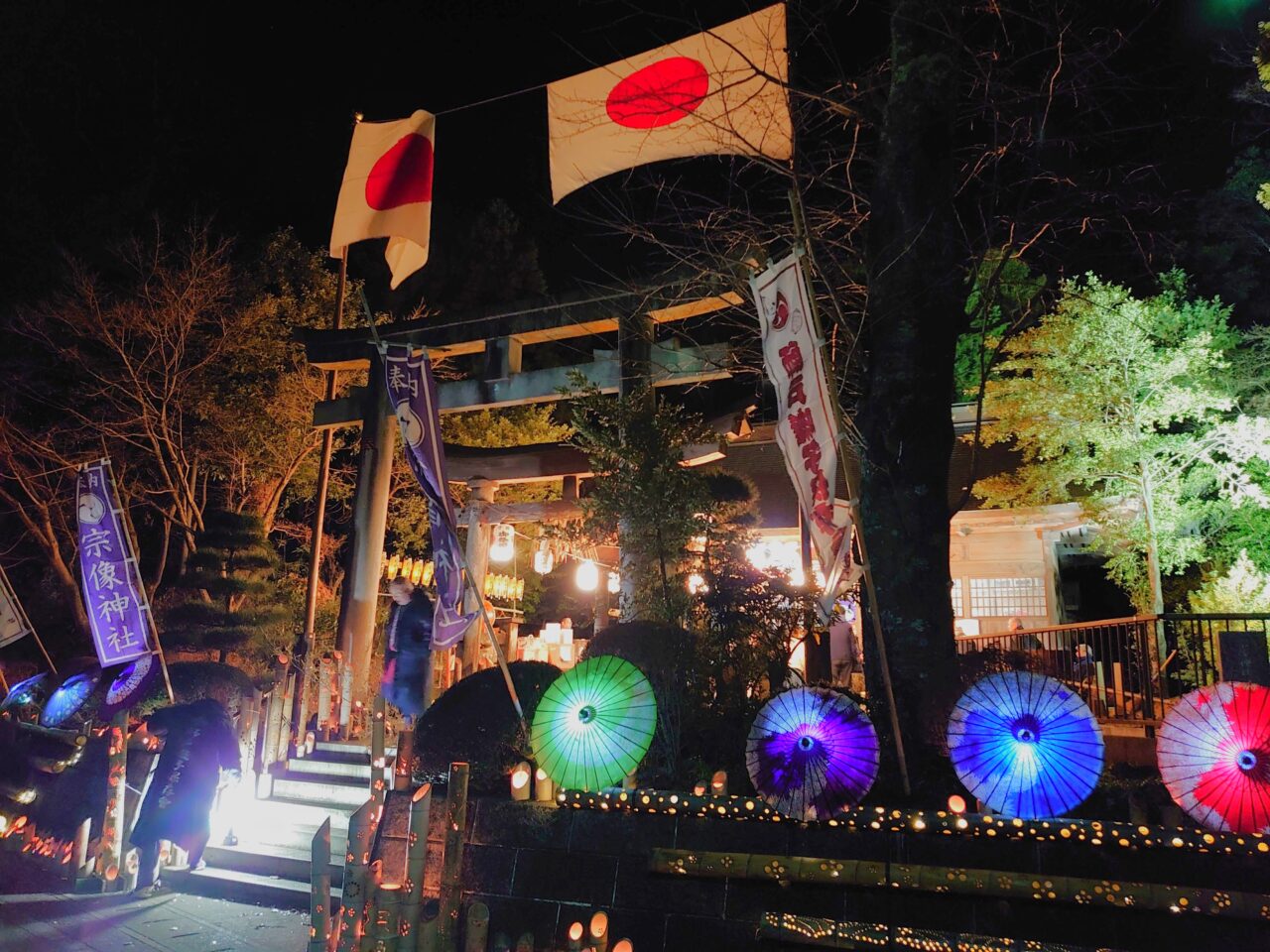 師戸宗像神社大晦日2025_神社外観