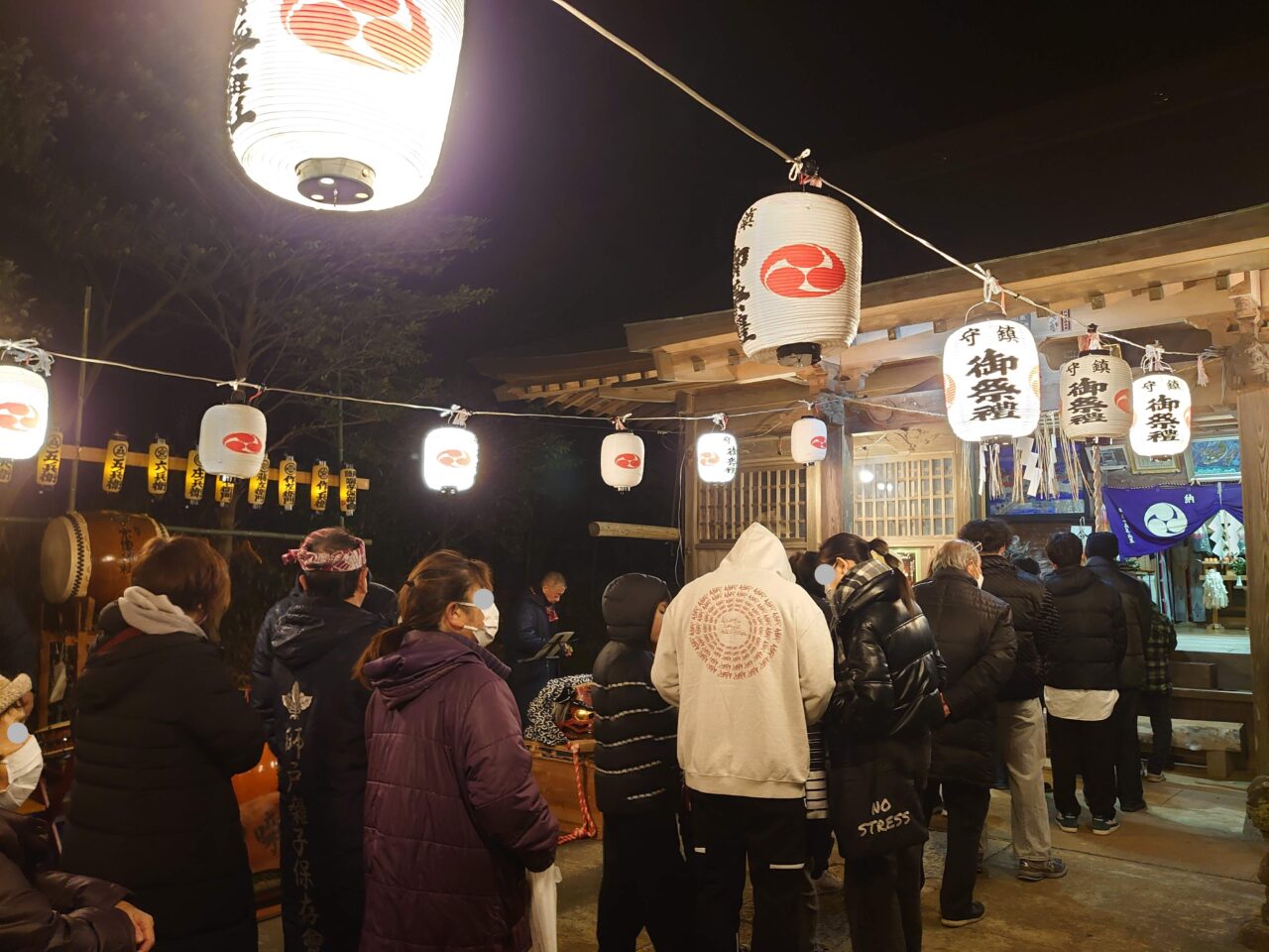 師戸宗像神社大晦日2025_新年参拝