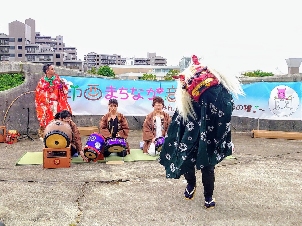 新春獅子舞2026_木下囃子保存会