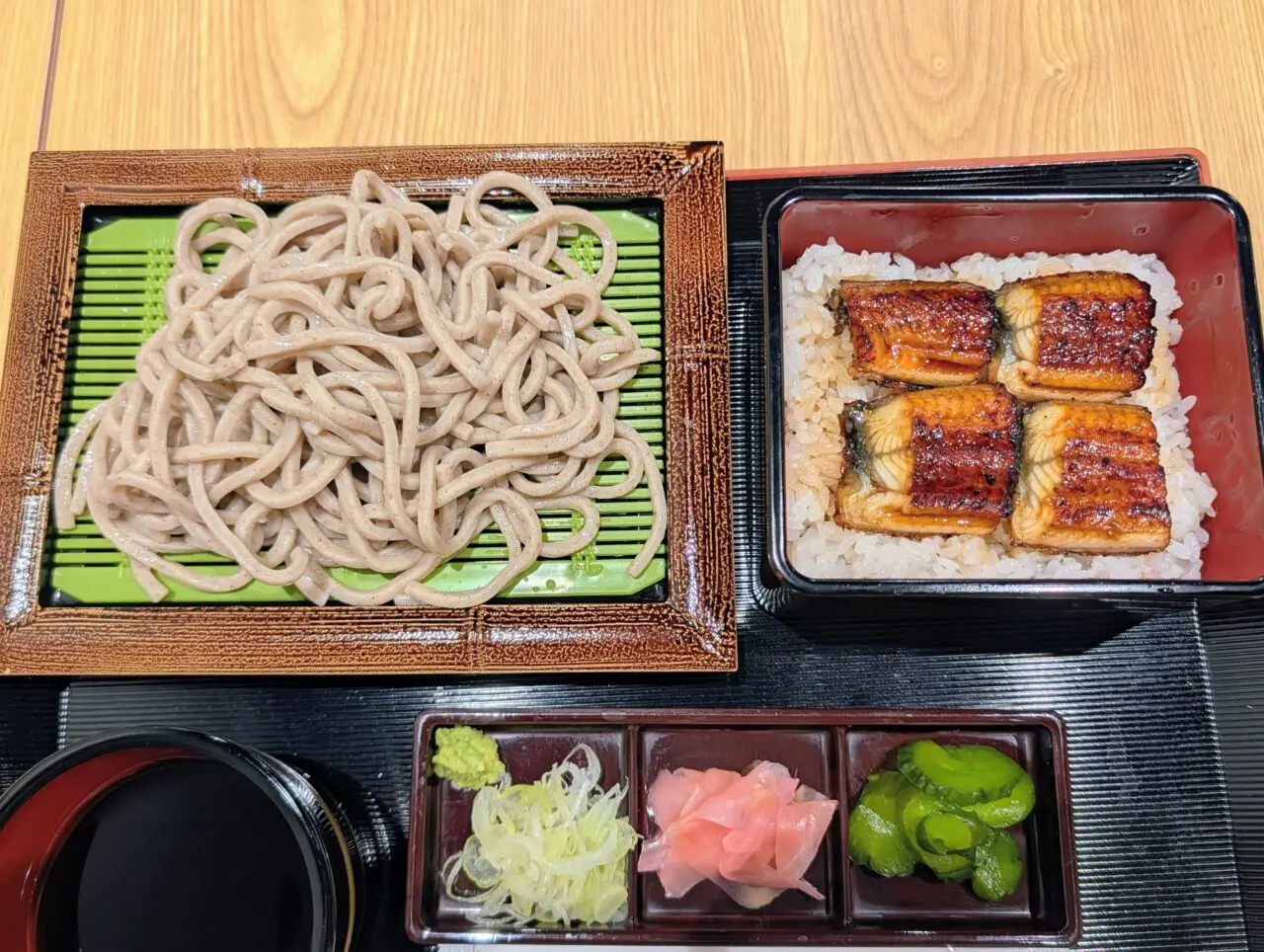 鰻の成瀬太蕎麦_うなそば定食2