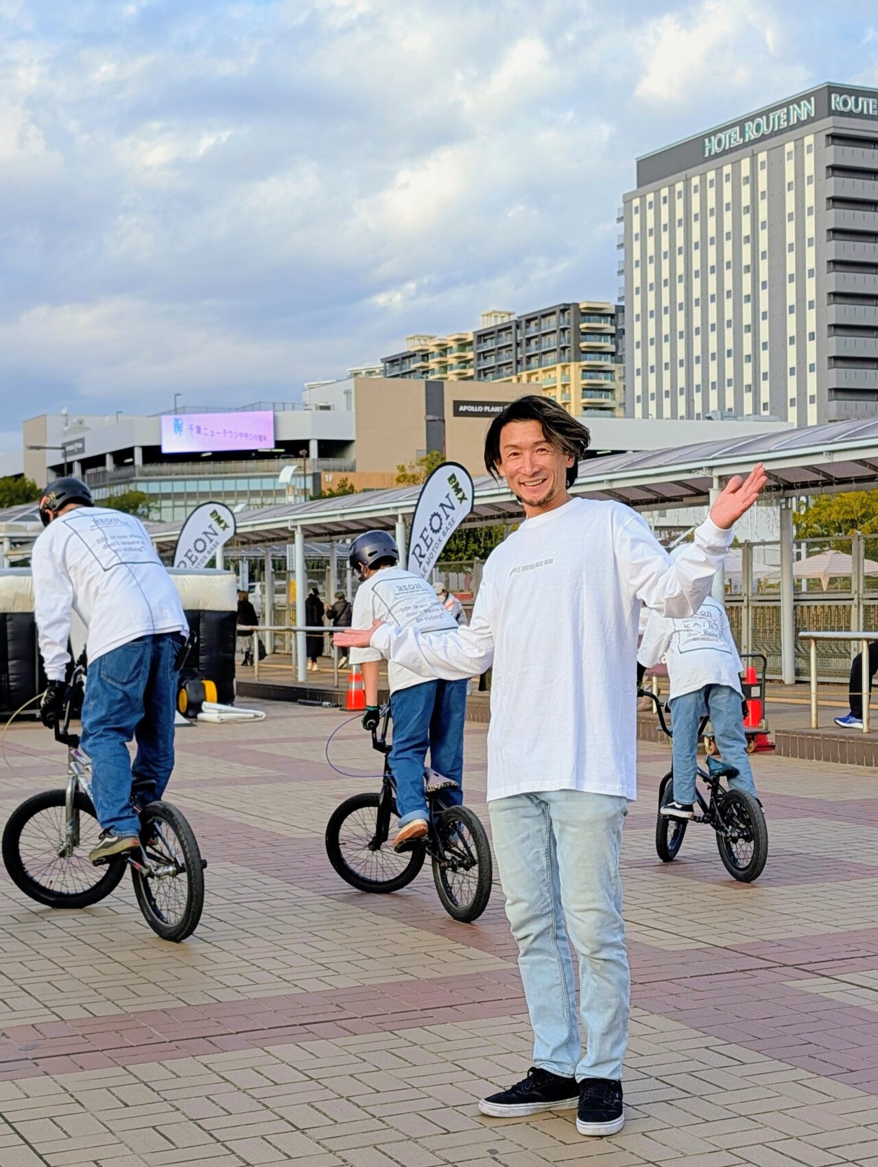 BMX体験会2026年1月_イルミライBMXショー1